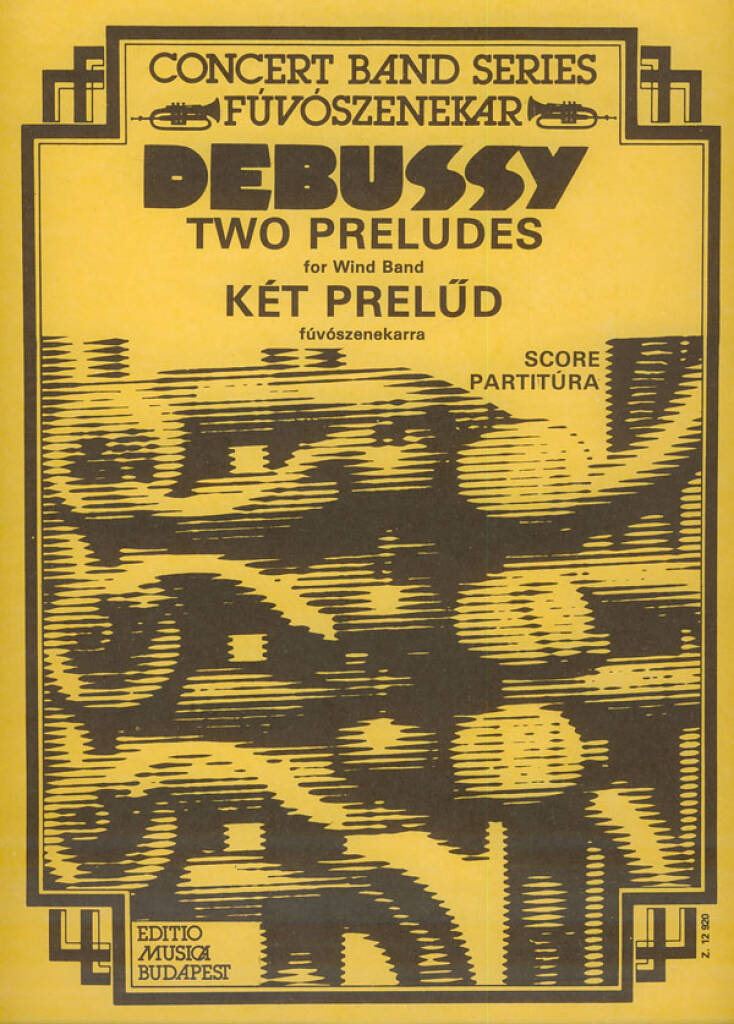 Knjiga TWO PRELUDES CLAUDE DEBUSSY_LASZO
