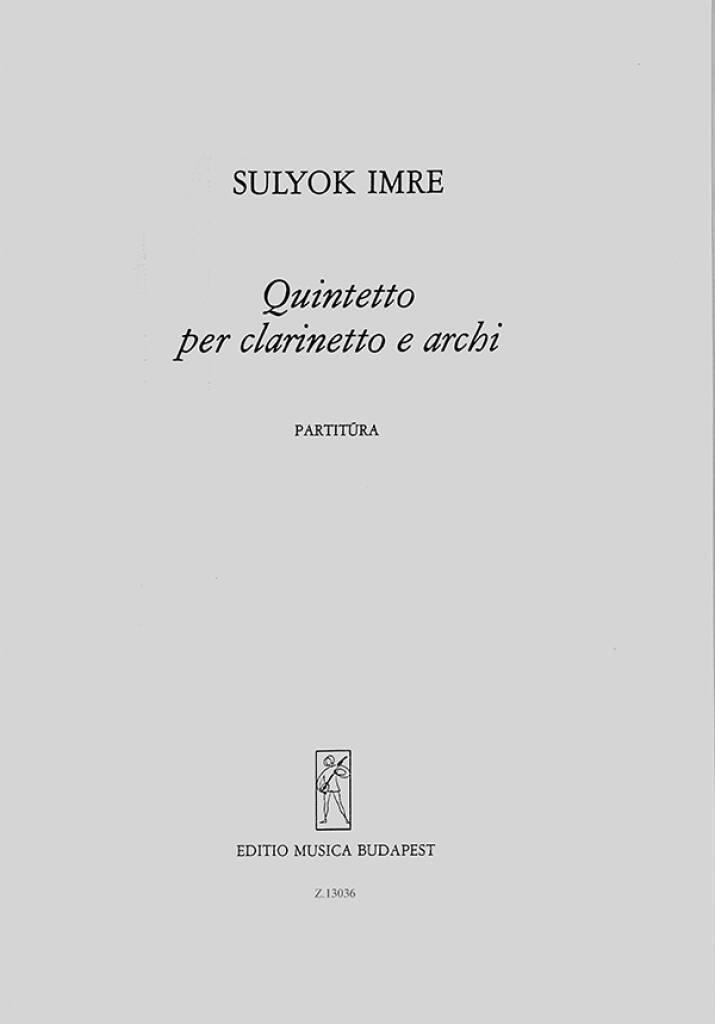 Libro QUINTETT IMRE SULYOK