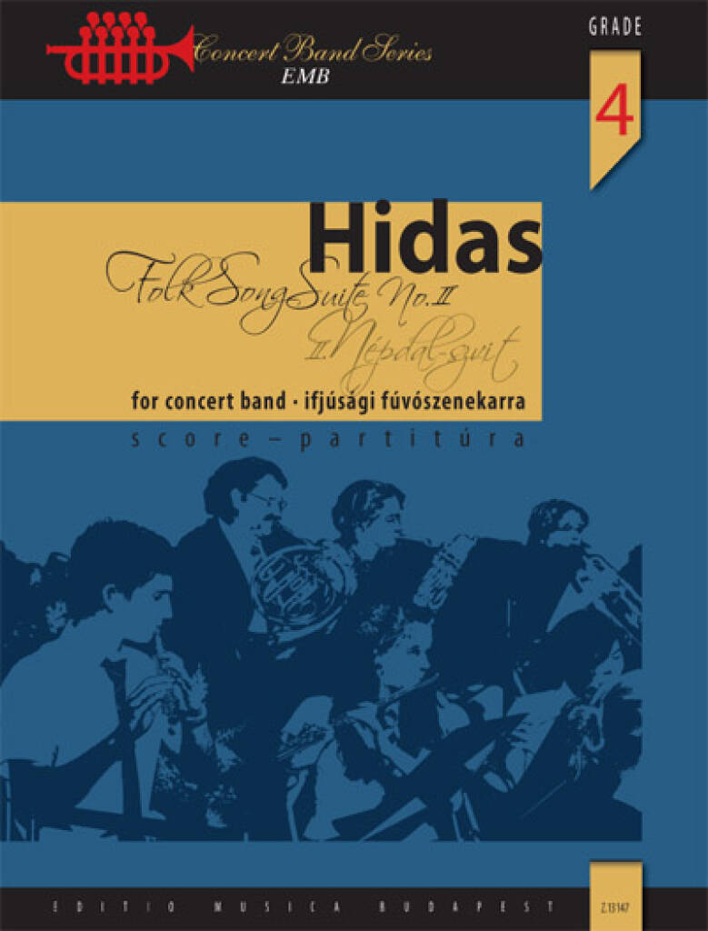 Book FOLKSONG SUITE NO. 2 FRIGYES HIDAS