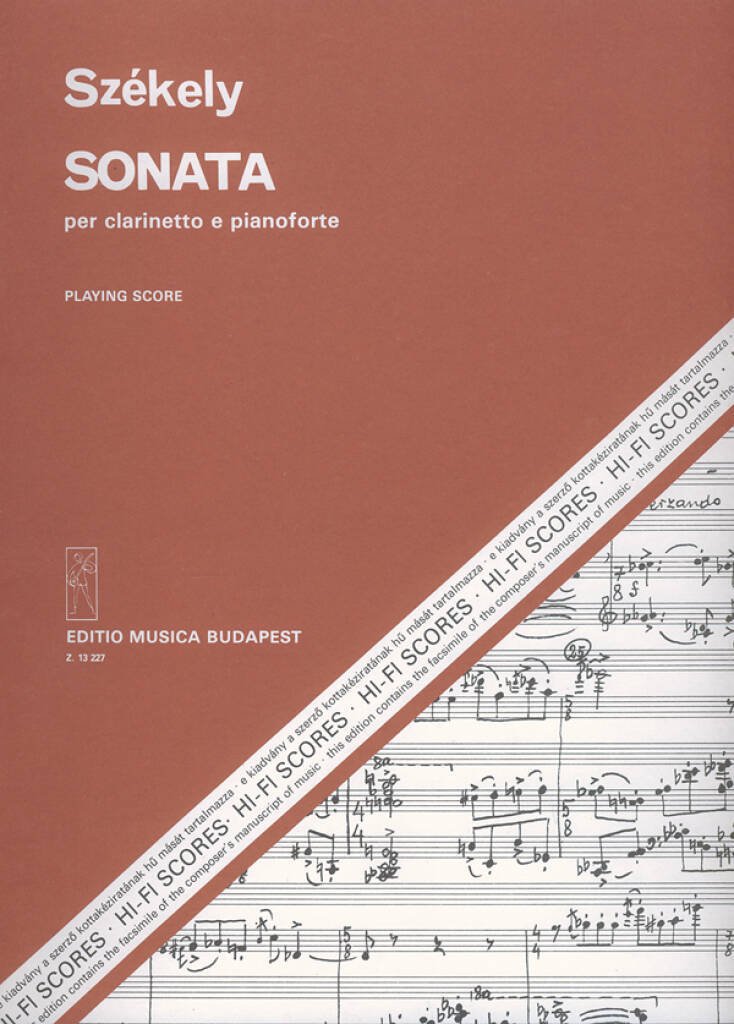 Libro SONATE CLARINETTE ENDRE SZEKELY