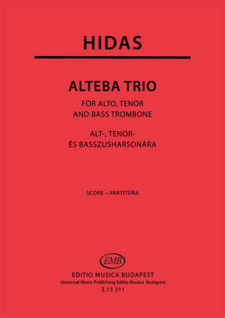 Buch ALTEBA TRIO FRIGYES HIDAS