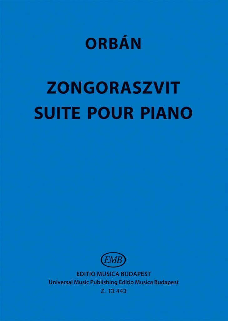 Buch SUITE PIANO GYORGY ORBAN