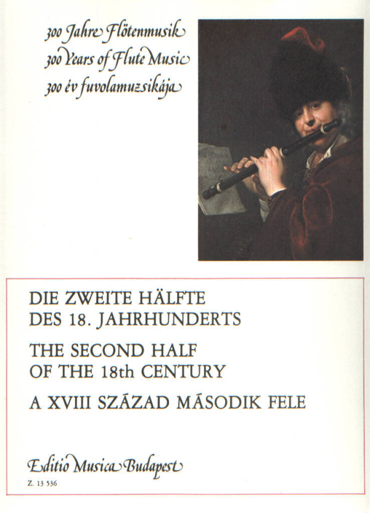 Livro DIE ZWEITE HALFTE DES 18. JAHRHUNDERTS FLUTE TRAVERSIERE ISTVAN MARIASSY