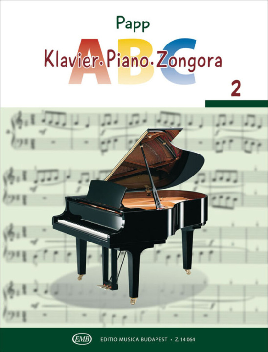 Książka LAJOS PAPP :  PIANO ABC 2 LAJOS PAPP