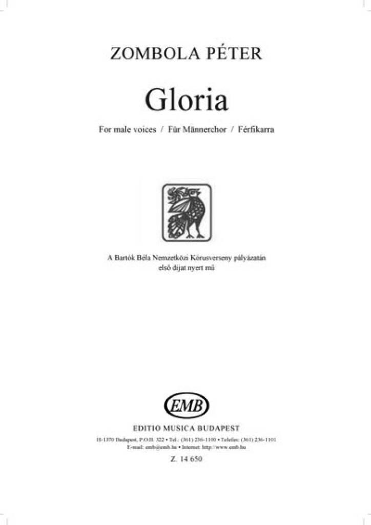 Knjiga GLORIA PETER ZOMBOLA