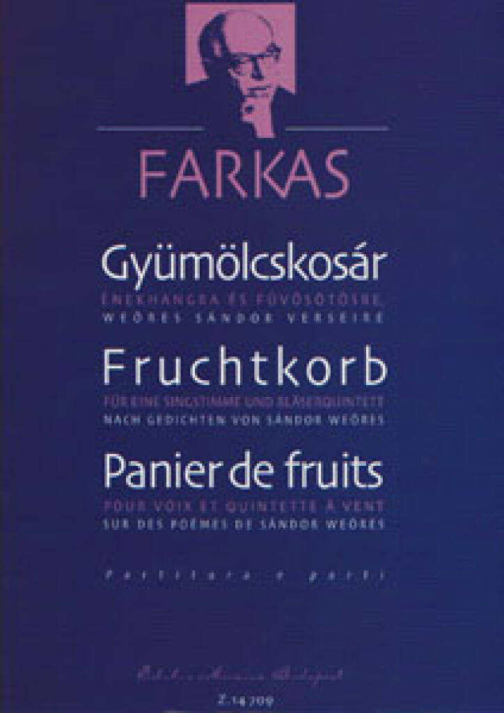 Knjiga FRUCHTKORB FERENC FARKAS