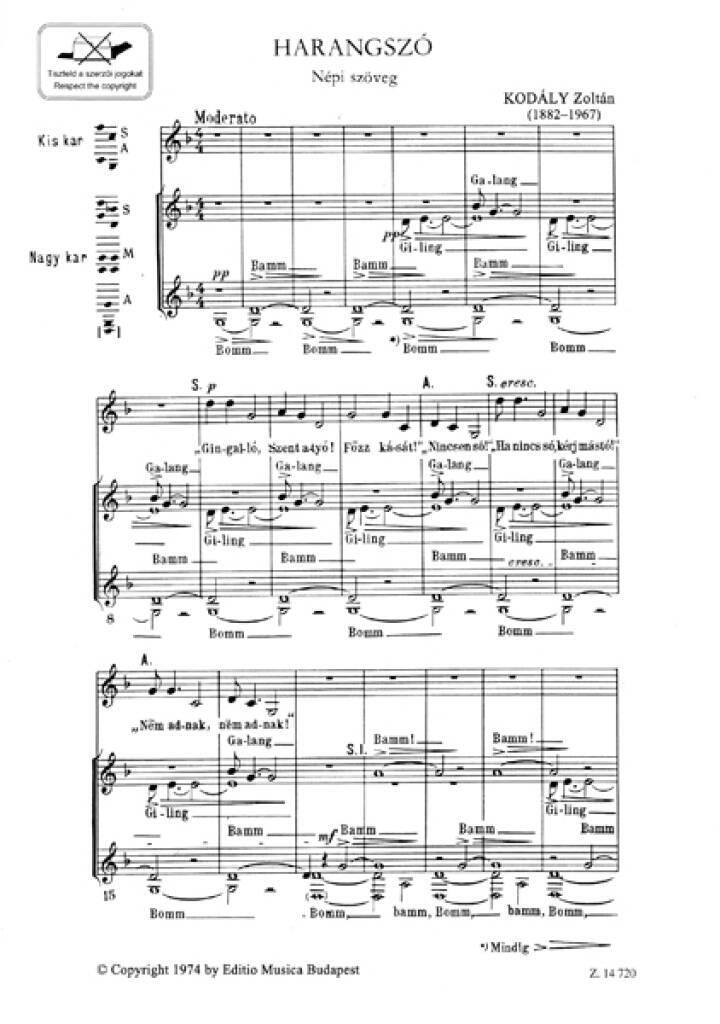 Knjiga HARANGSZO CHANT 
