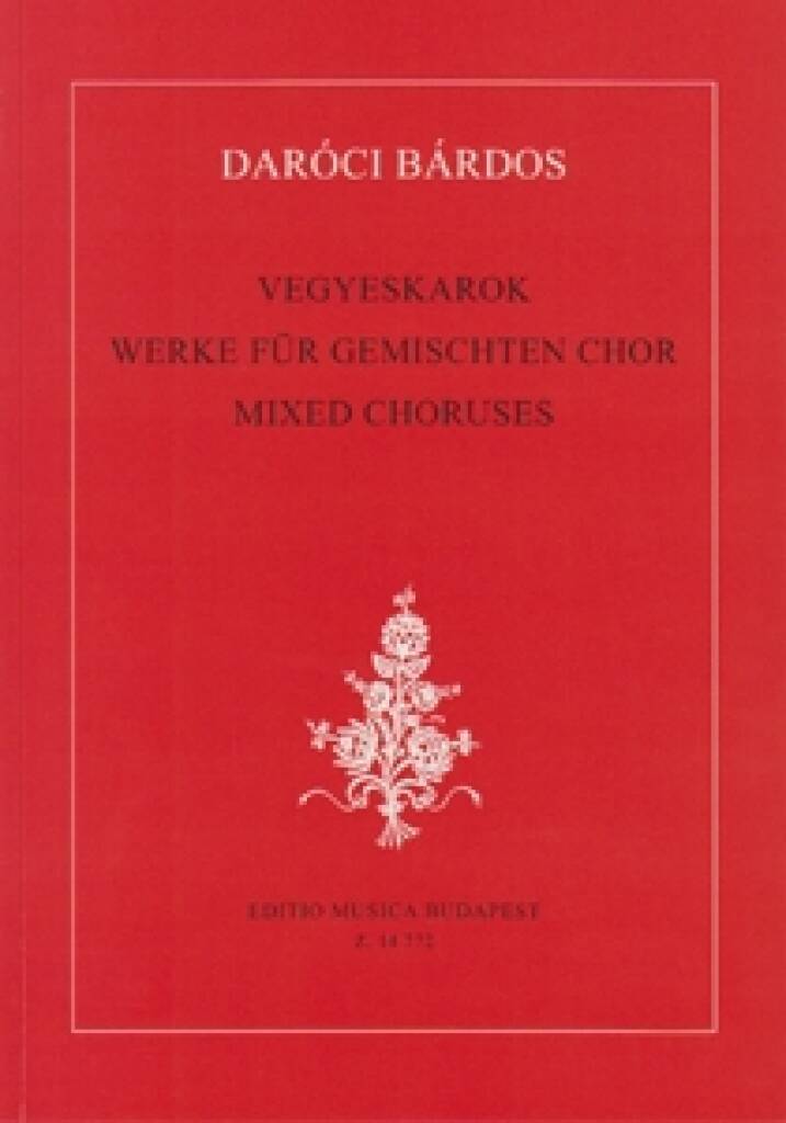 Knjiga MIXED CHORUSES CHANT 