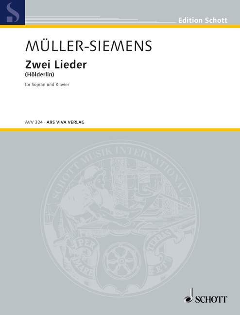 Prasa ZWEI LIEDER DETLEV MULLER-SIEMEN