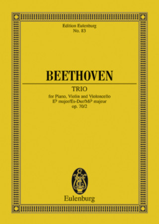 Prasa TRIO OP. 70 N. 2 MI B. POCHE LUDWIG VAN BEETHOVEN