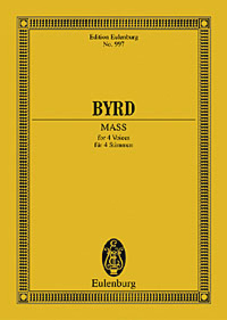 Buch MIS 4STEMMEN POCHE WILLIAM BYRD