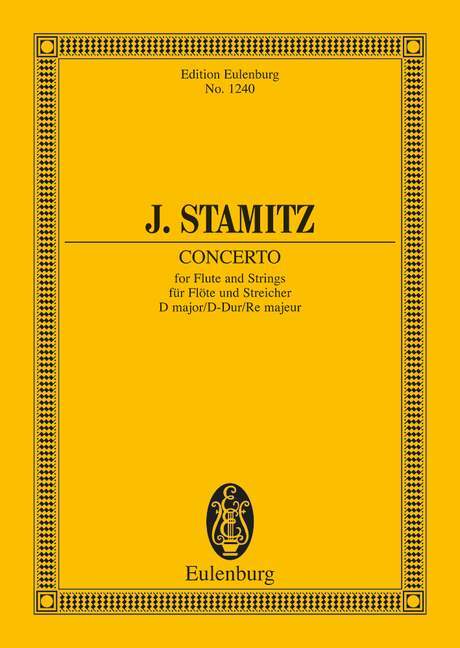 Drucksachen CONCERTO PER FL RE (LEBERMANN) POCHE JOHANN STAMITZ