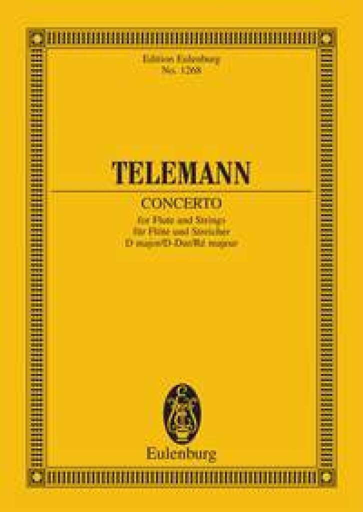 Knjiga CONCERTO D MAJOR POCHE GEORG PHILIPP TELEMA