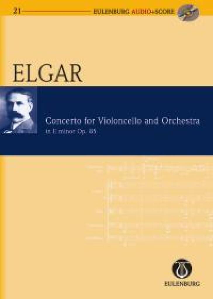 Knjiga CONCERTO E MINOR OP. 85 POCHE+CD EDWARD ELGAR
