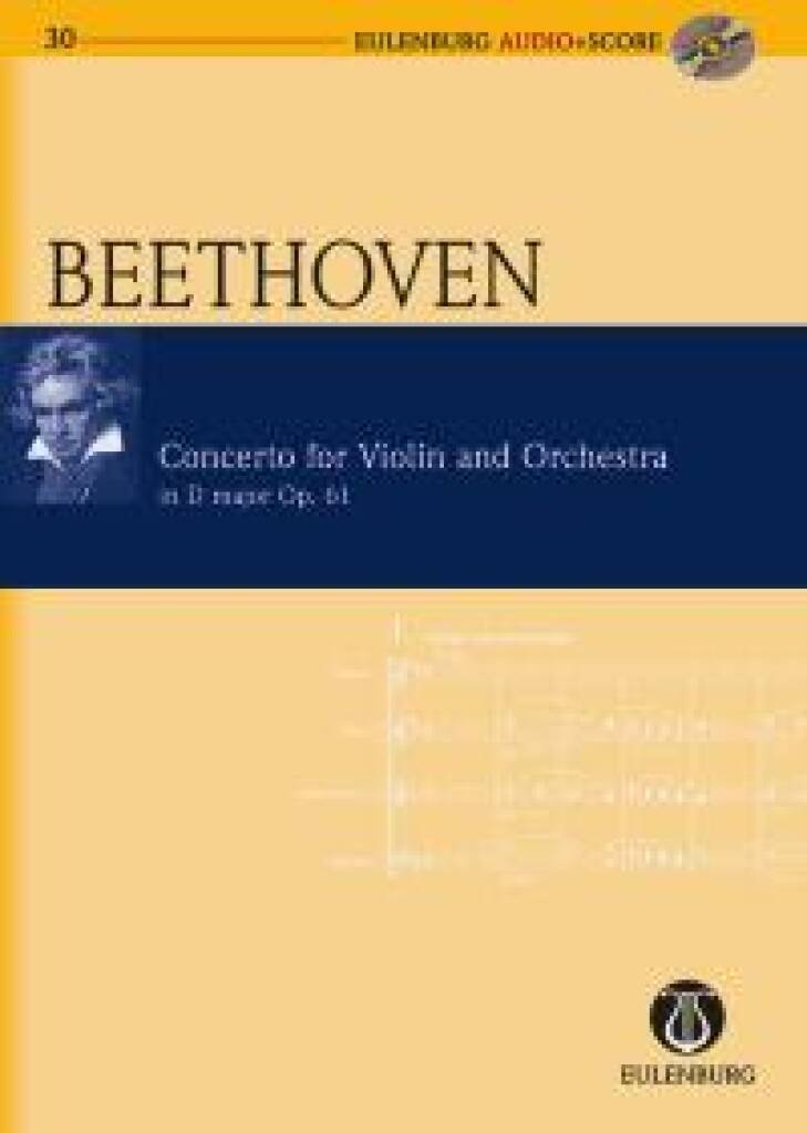Livro CONCERTO D MAJOR OP. 61 POCHE+CD LUDWIG VAN BEETHOVEN
