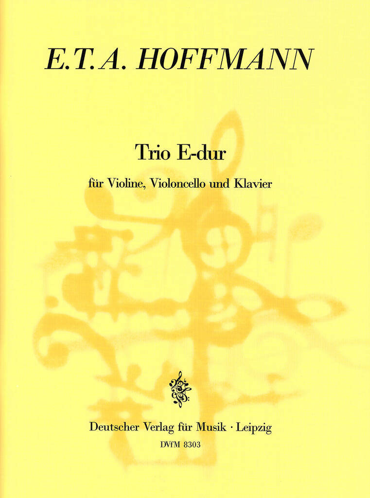 Knjiga TRIO E-DUR ERNST THEODOR AMADEU