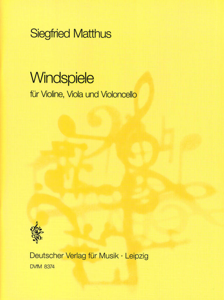 Book WINDSPIELE SIEGFRIED MATTHUS