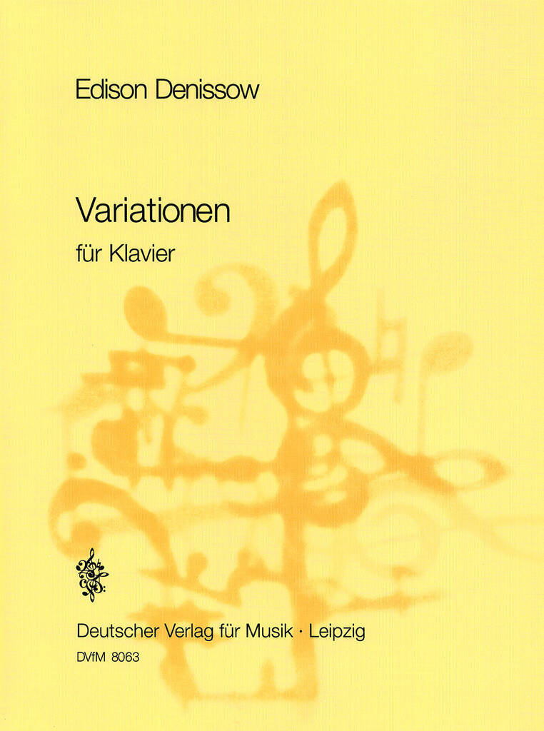 Knjiga VARIATIONEN PIANO EDISON DENISSOW