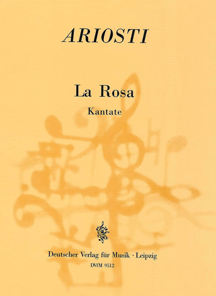Knjiga LA ROSA. KANTATE ATTILIO ARIOSTI
