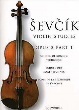 Buch OTAKAR SEVCIK  : ECOLE DE LA TECHNIQUE DE L'ARCHET OPUS 2 LIVRE 1 SEVCIK