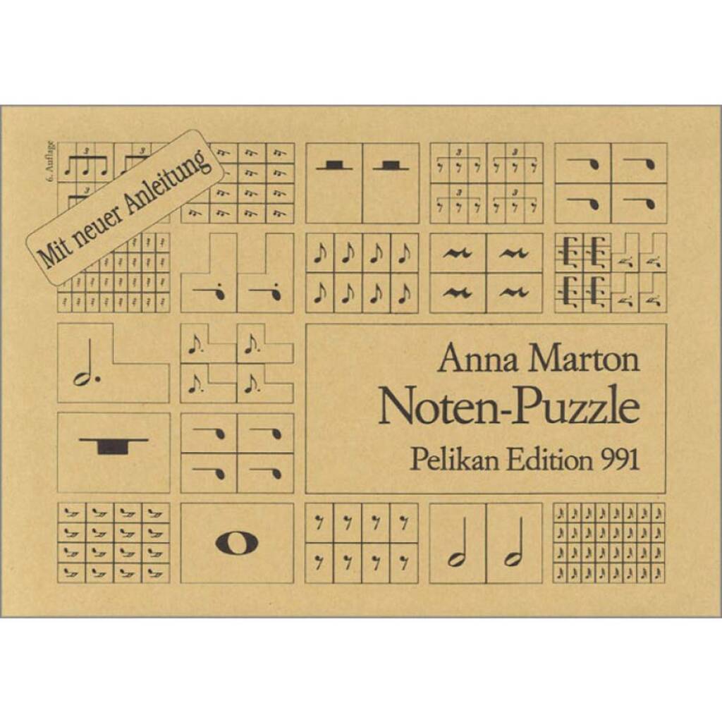 Knjiga NOTEN-PUZZLE ANNA MARTON