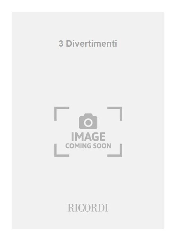 Buch 3 DIVERTIMENTI FLUTE TRAVERSIERE JOHANNES FISCHER