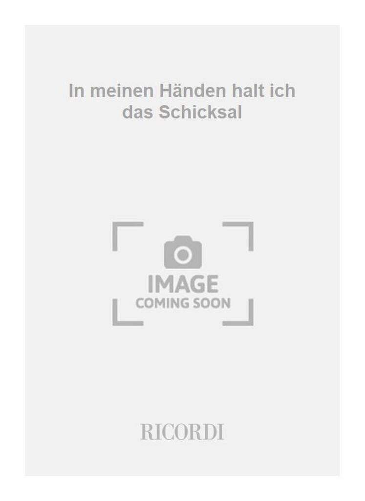 Knjiga IN MEINEN HANDEN HALT ICH DAS SCHICKSAL GIUSEPPE VERDI