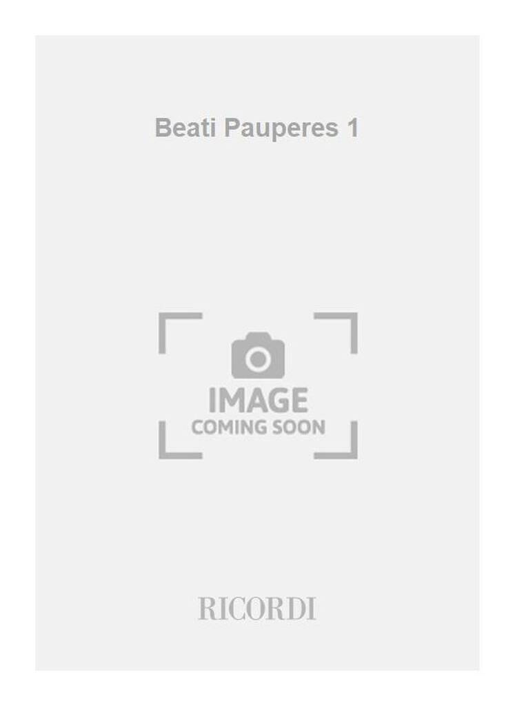 Carte BEATI PAUPERES 1 KLAUS HUBER