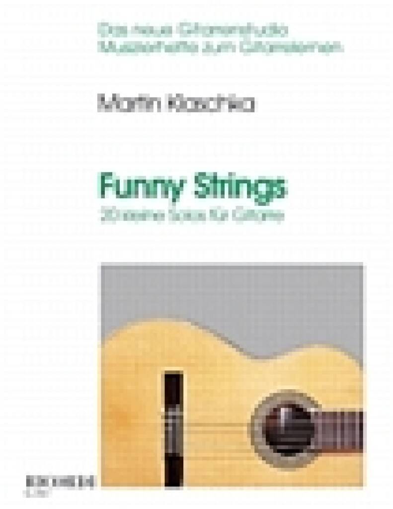 Knjiga FUNNY STRINGS GUITARE MARTIN KLASCHKA