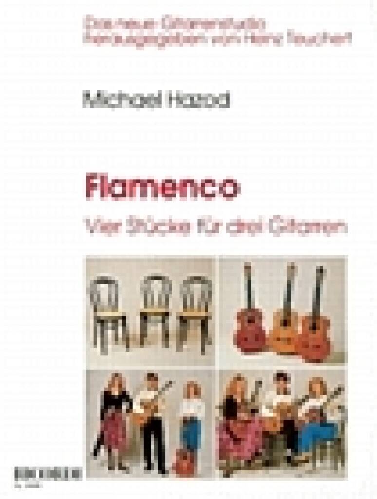 Knjiga FLAMENCO GUITARE MICHAEL HAZOD