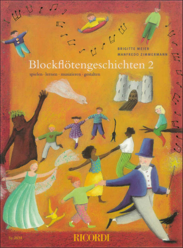 Boek BLOCKFLOTENGESCHICHTEN 2 FLUTE A BEC BRIGITTE MEIER