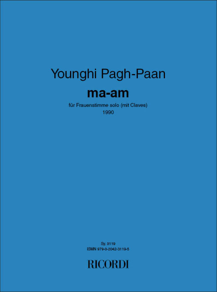 Libro MA-AM YOUNGHI PAGH-PAAN