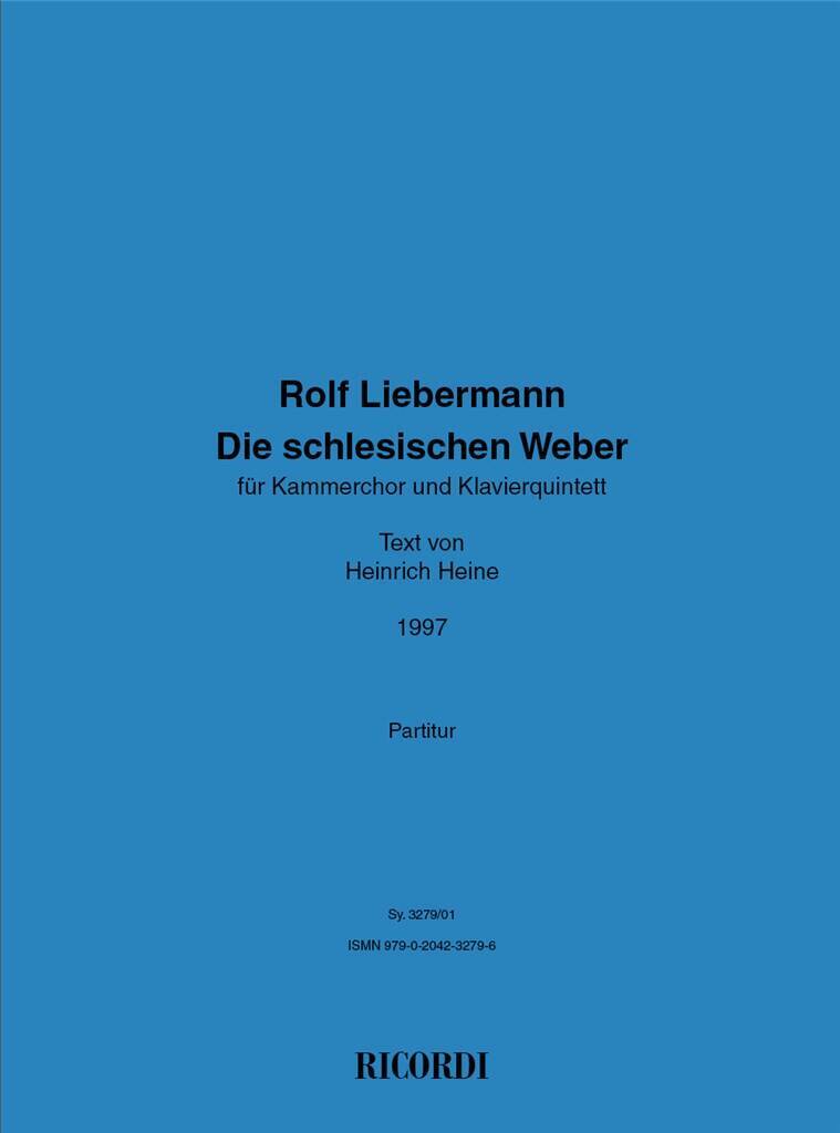 Knjiga DIE SCHLESISCHEN WEBER ROLF LIEBERMANN
