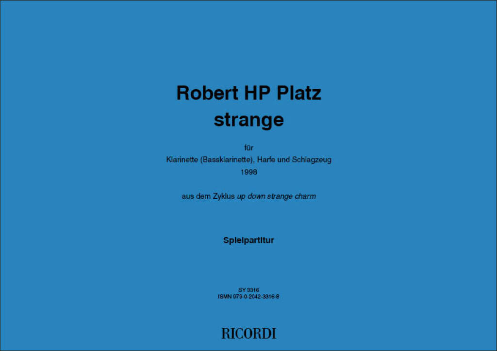 Knjiga STRANGE ROBERT HP PLATZ