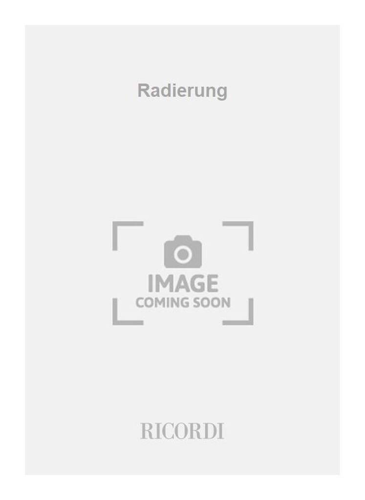 Książka RADIERUNG GERHARD STABLER