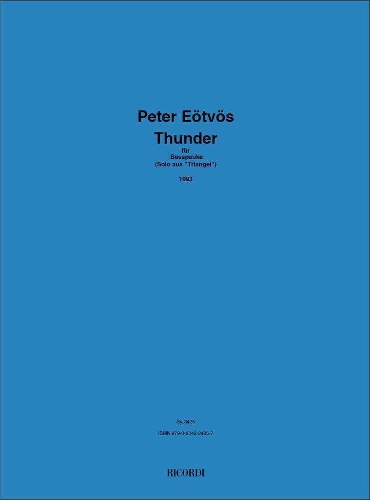 Buch THUNDER PETER EOTVOS