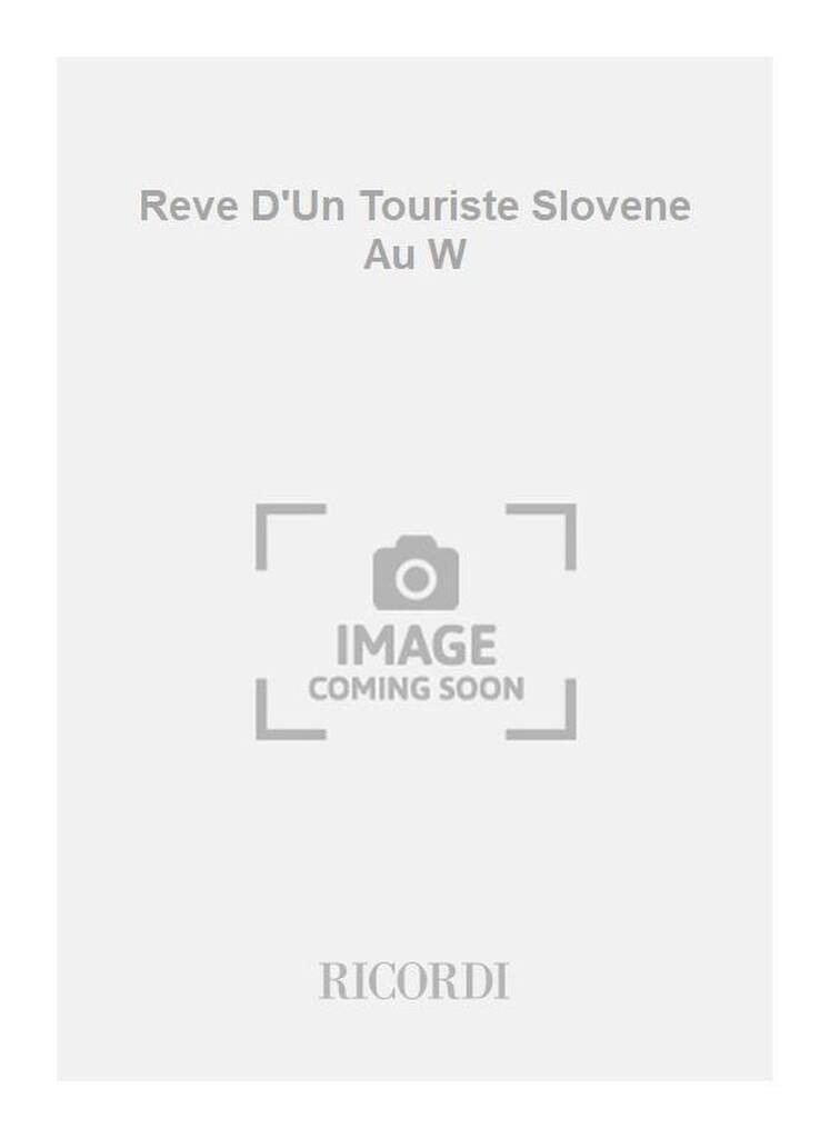 Könyv REVE D'UN TOURISTE SLOVENE AU W VINKO GLOBOKAR