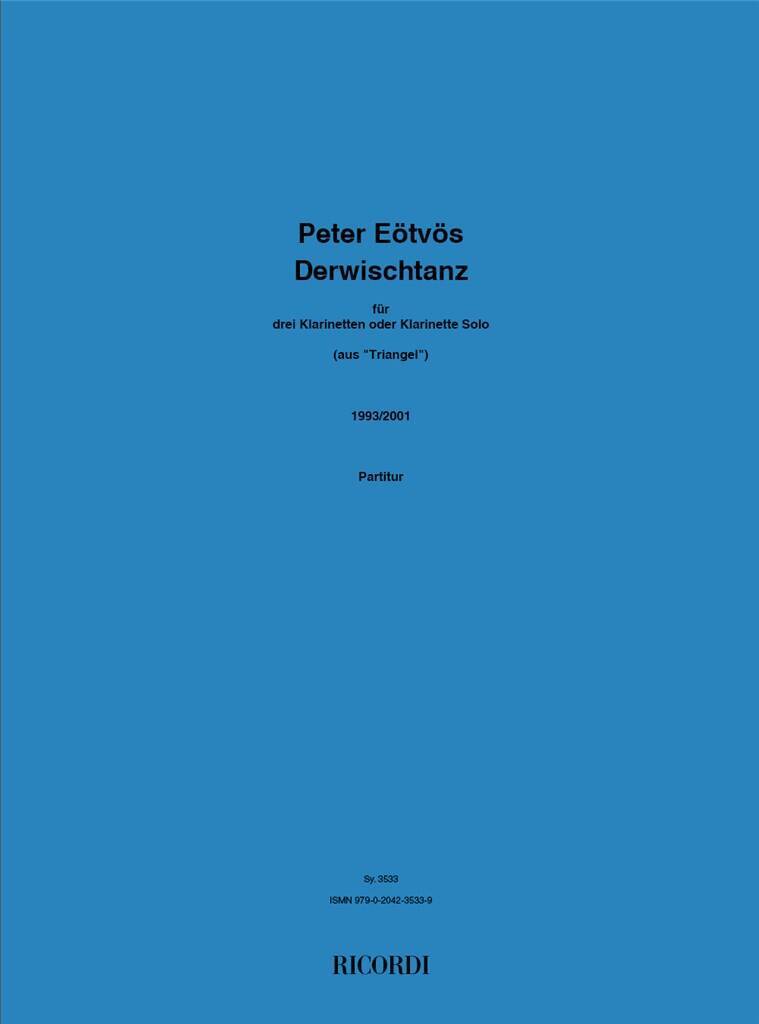 Knjiga DERWISCHTANZ CLARINETTE PETER EOTVOS