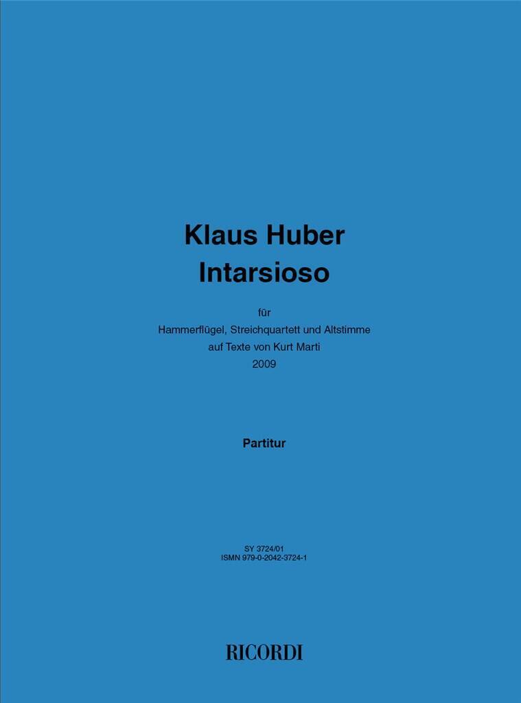 Knjiga INTARSIOSO KLAUS HUBER