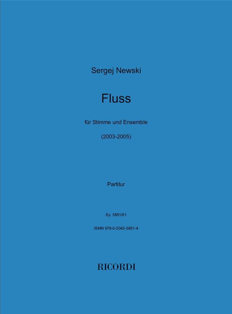 Libro FLUSS SERGEJ NEWSKI