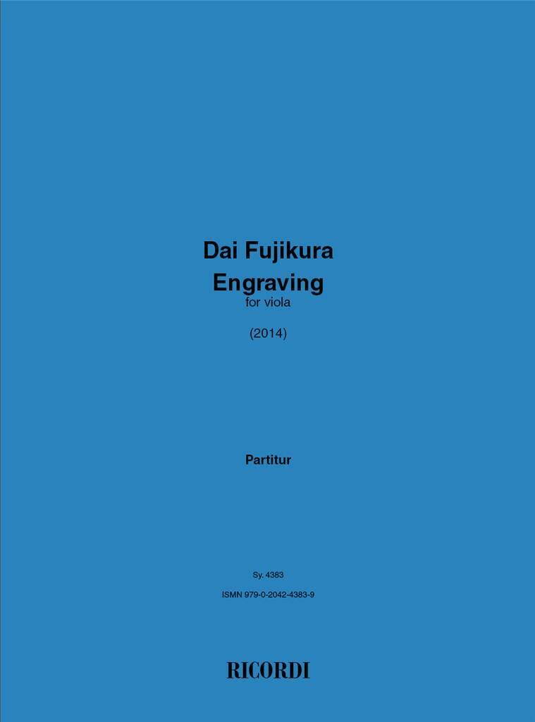 Buch ENGRAVING FOR VIOLA ALTO DAI FUJIKURA