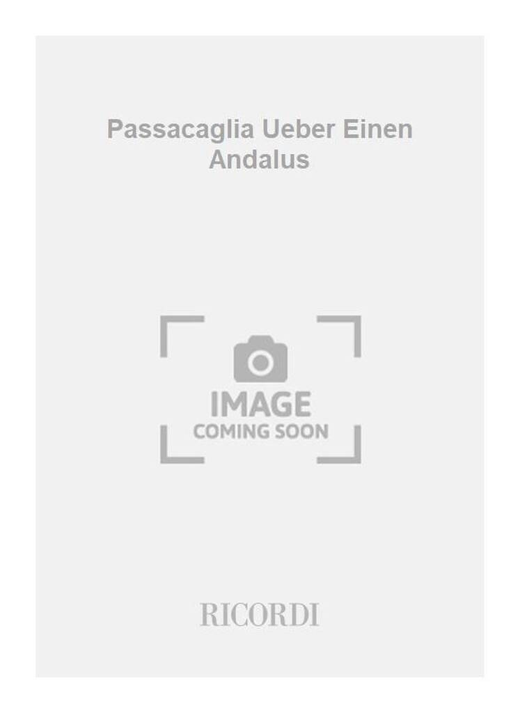 Carte PASSACAGLIA UEBER EINEN ANDALUS 