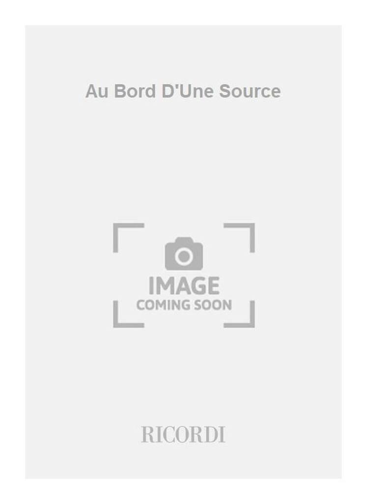 Knjiga AU BORD D'UNE SOURCE ROLF RIEHM