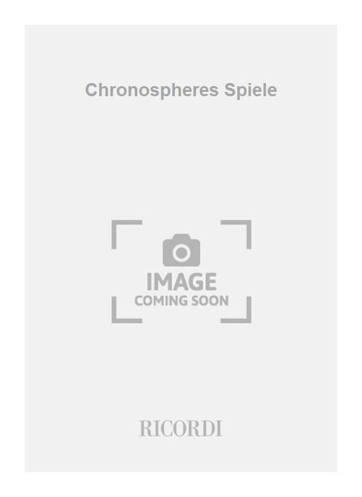 Книга CHRONOSPHERES SPIELE GERHARD STABLER