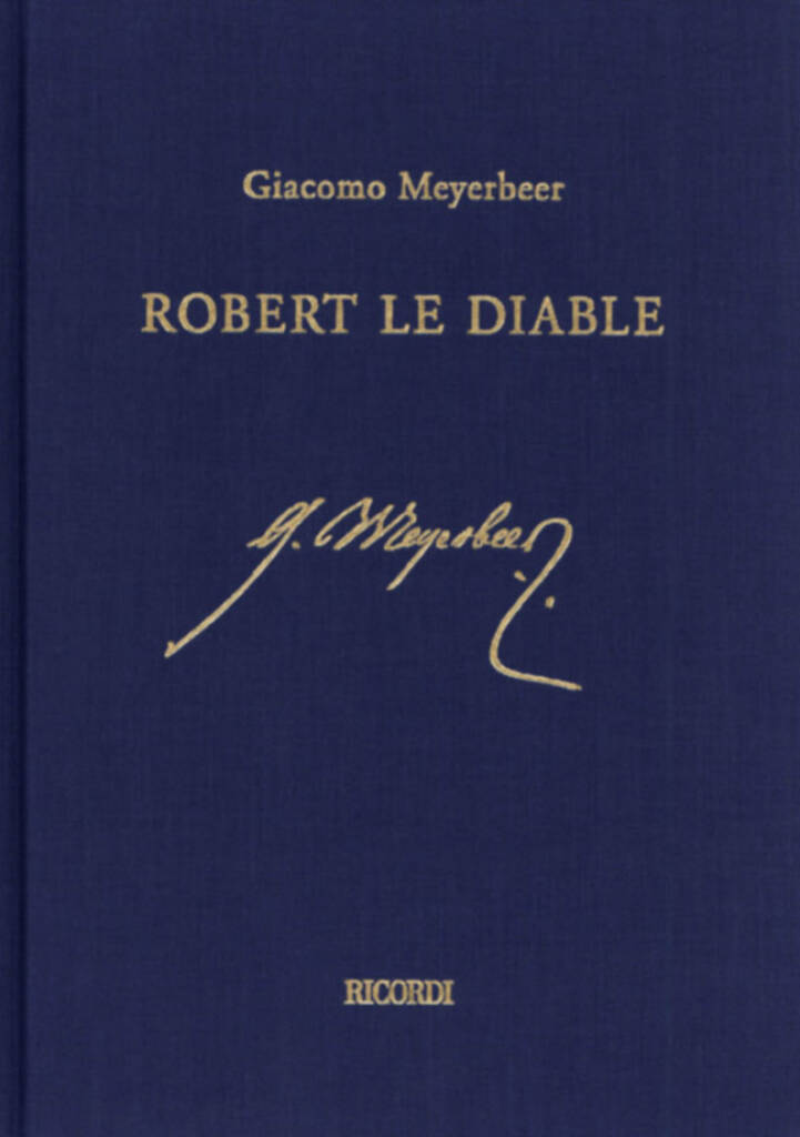 Knjiga ROBERT LE DIABLE GIACOMO MEYERBEER