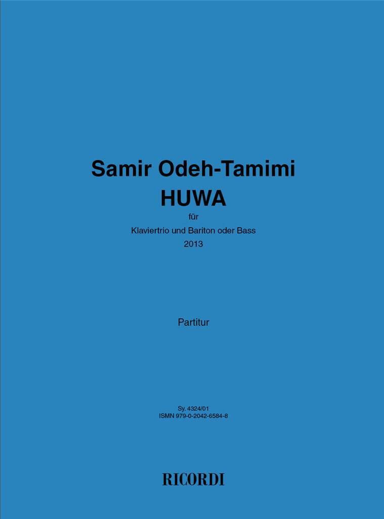 Knjiga HUWA SAMIR ODEH-TAMIMI