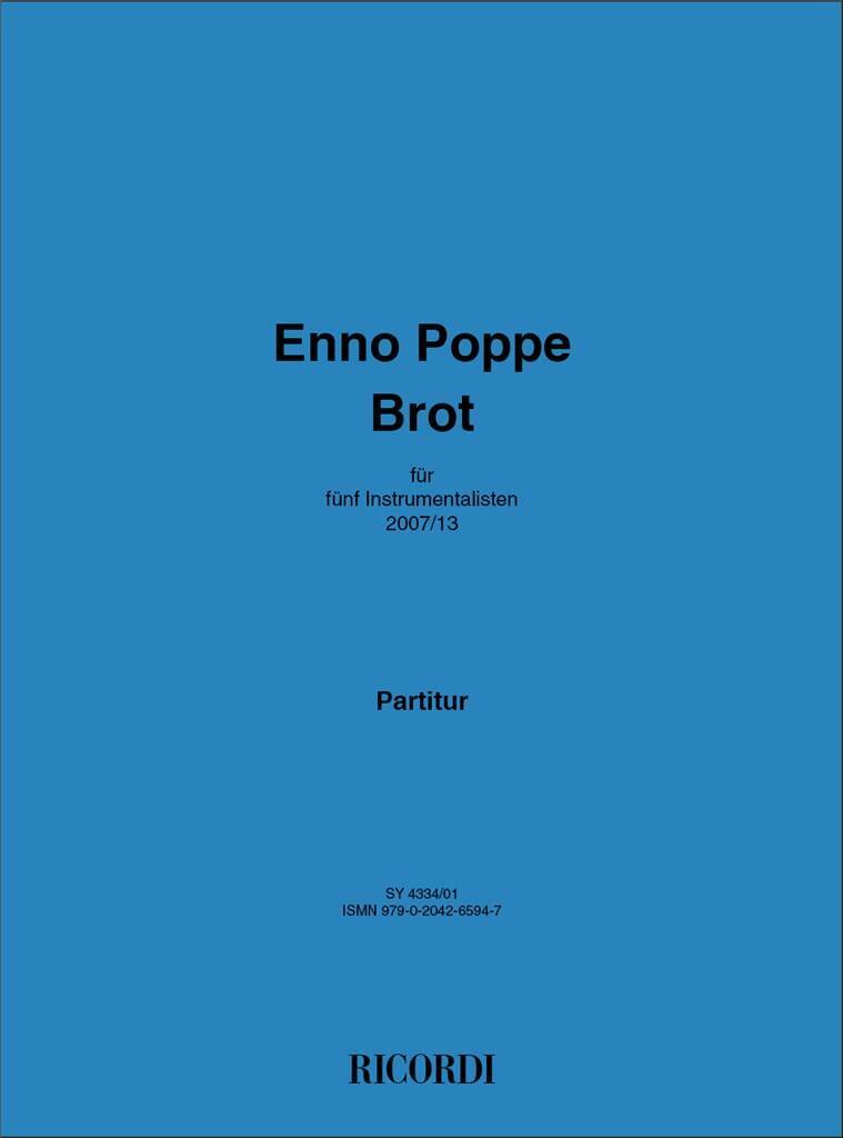 Knjiga BROT ENNO POPPE