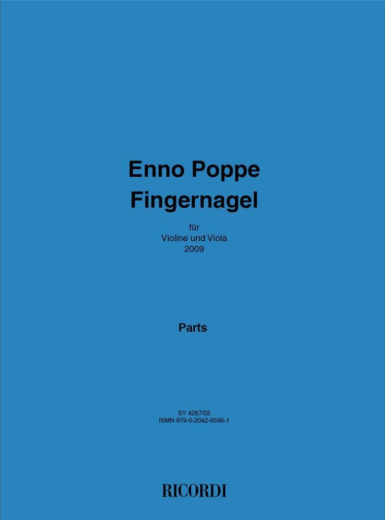 Knjiga FINGERNAGEL ENNO POPPE