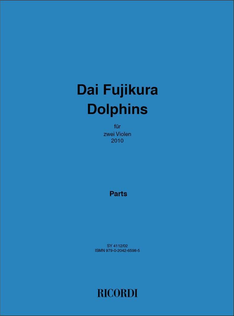 Book DOLPHIN -ENSEMBLE DE PARTITIONS DAI FUJIKURA