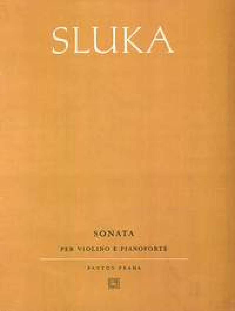 Kniha SONATA VIOLON LUBOS SLUKA